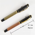 Luxus Kohlefaser Designed Featured Roller Pen mit Metallstift